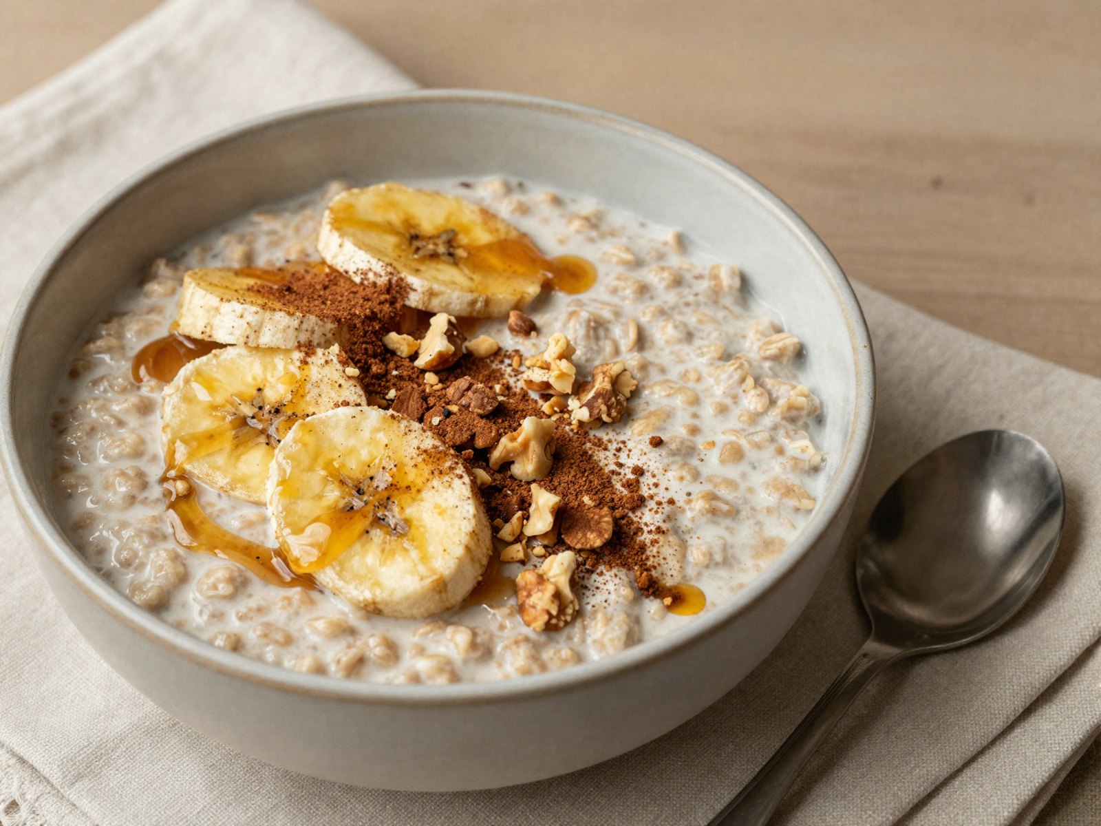 Banana Cinnamon Oatmeal