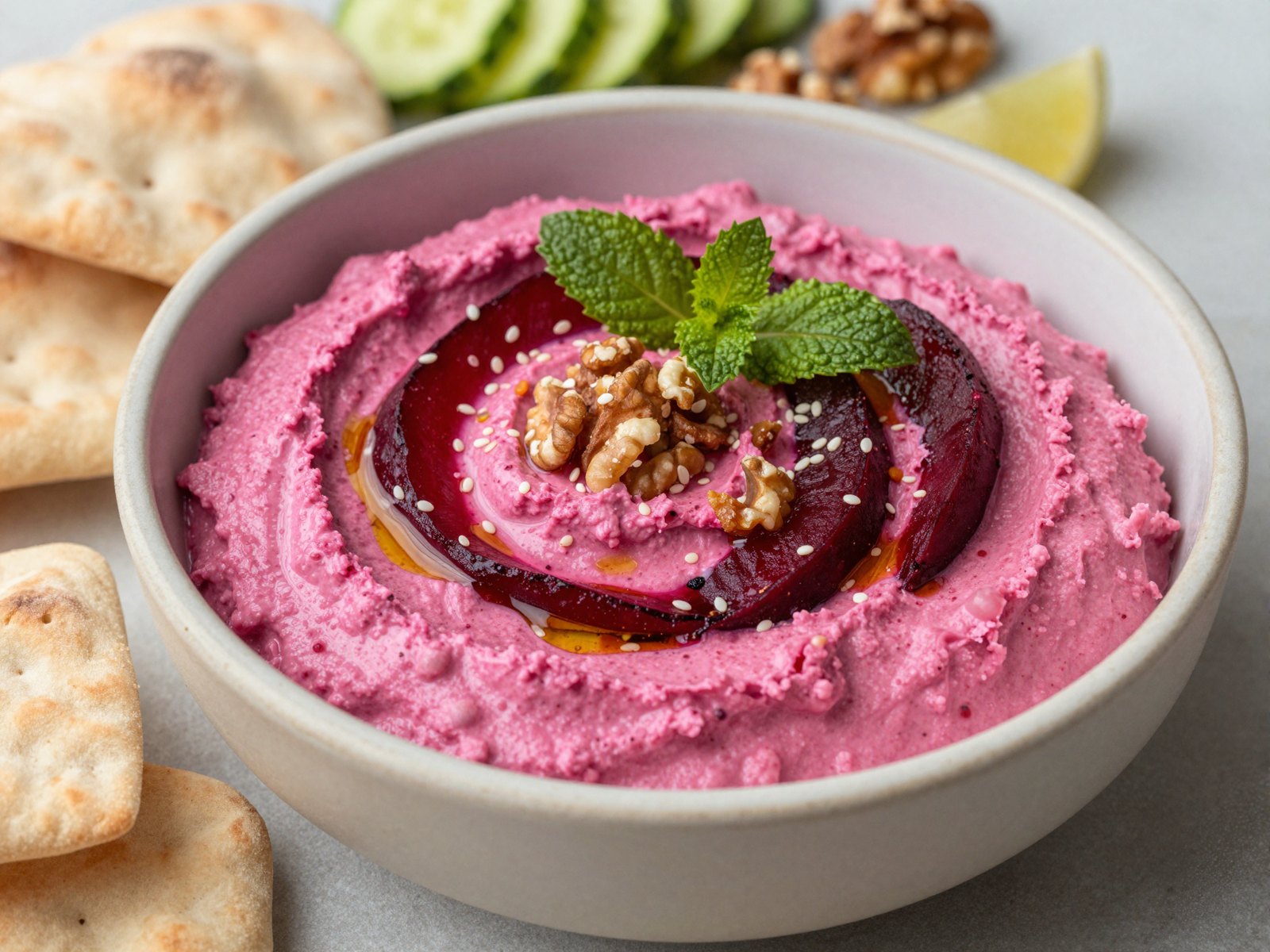 Beetroot Feta Dip