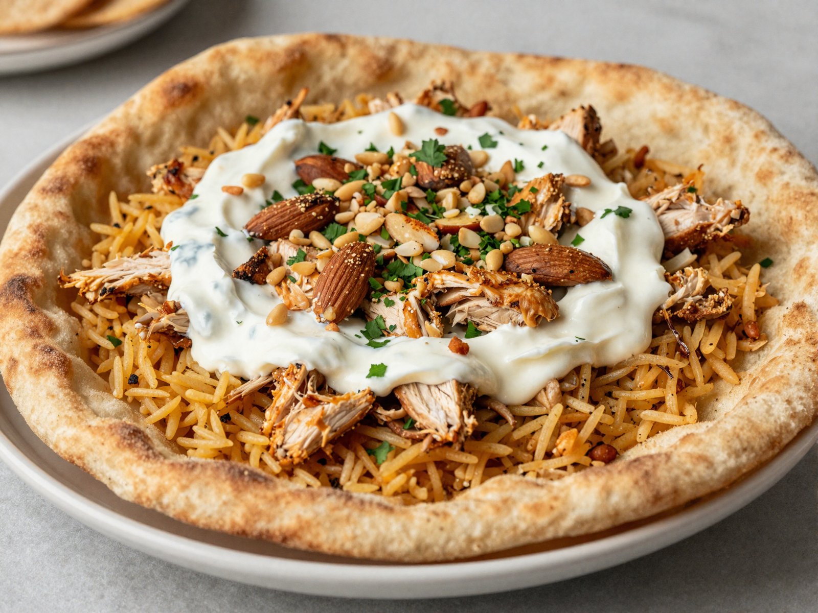 Chicken Fatteh