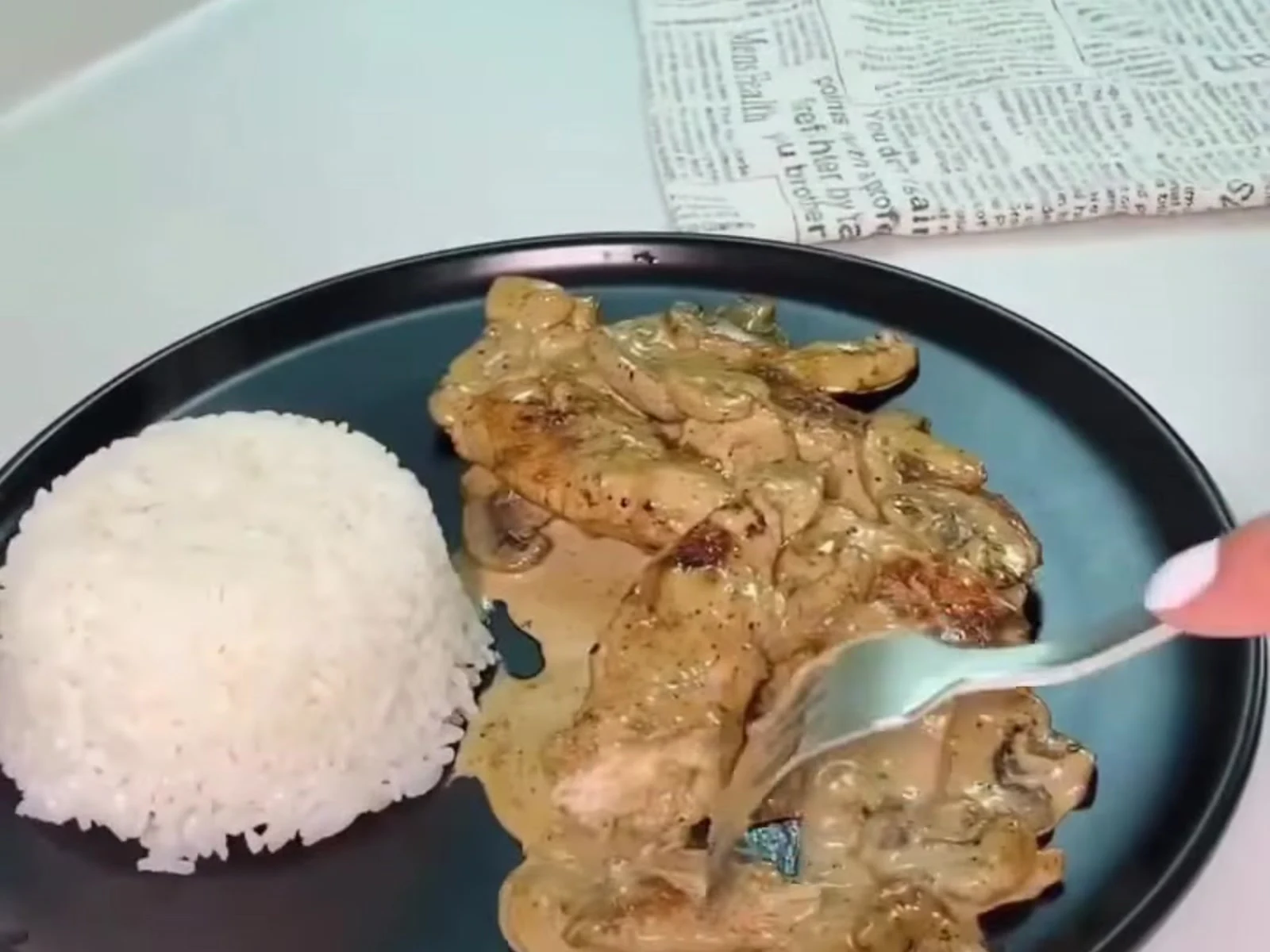 Creamy Mushroom Chicken