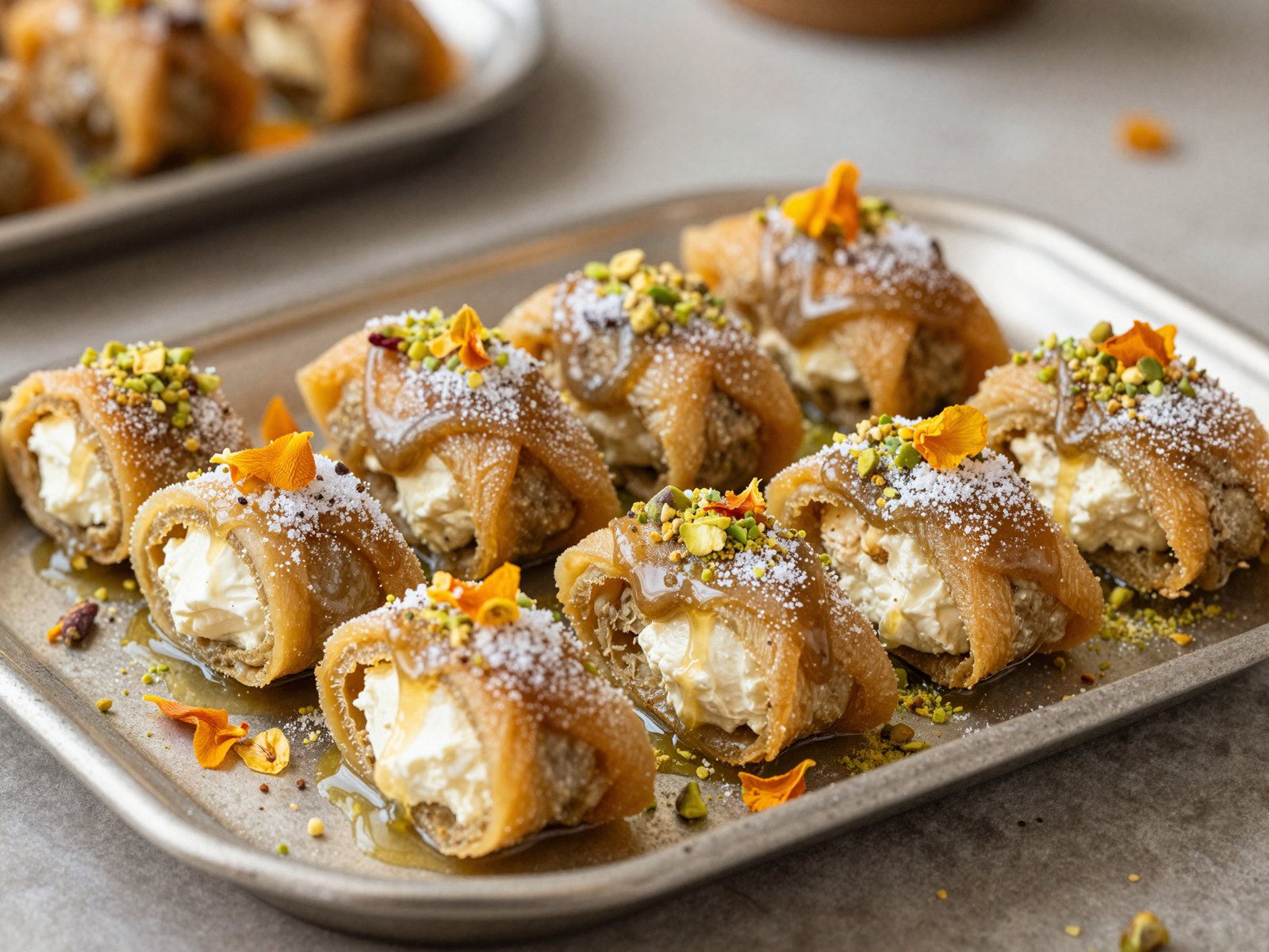 Halawet El Jibn (Sweet Cheese Rolls)