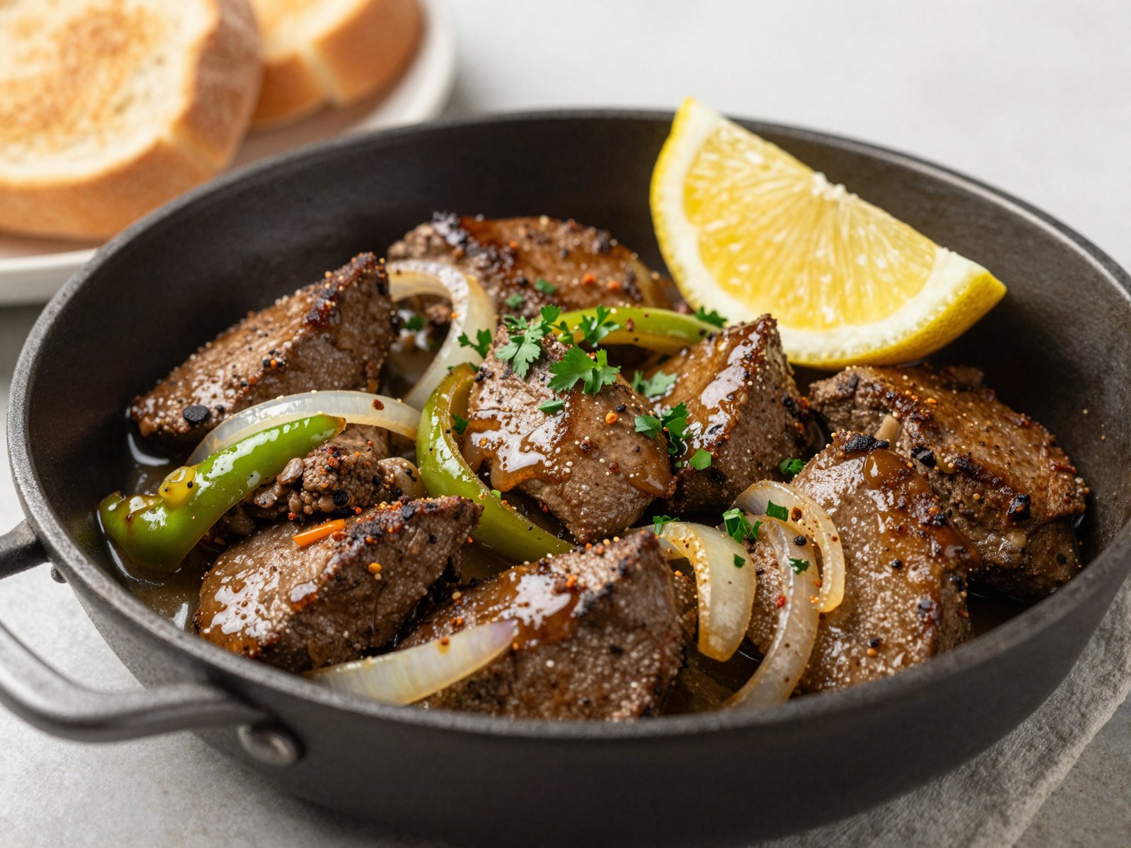 Pan-Fried Liver