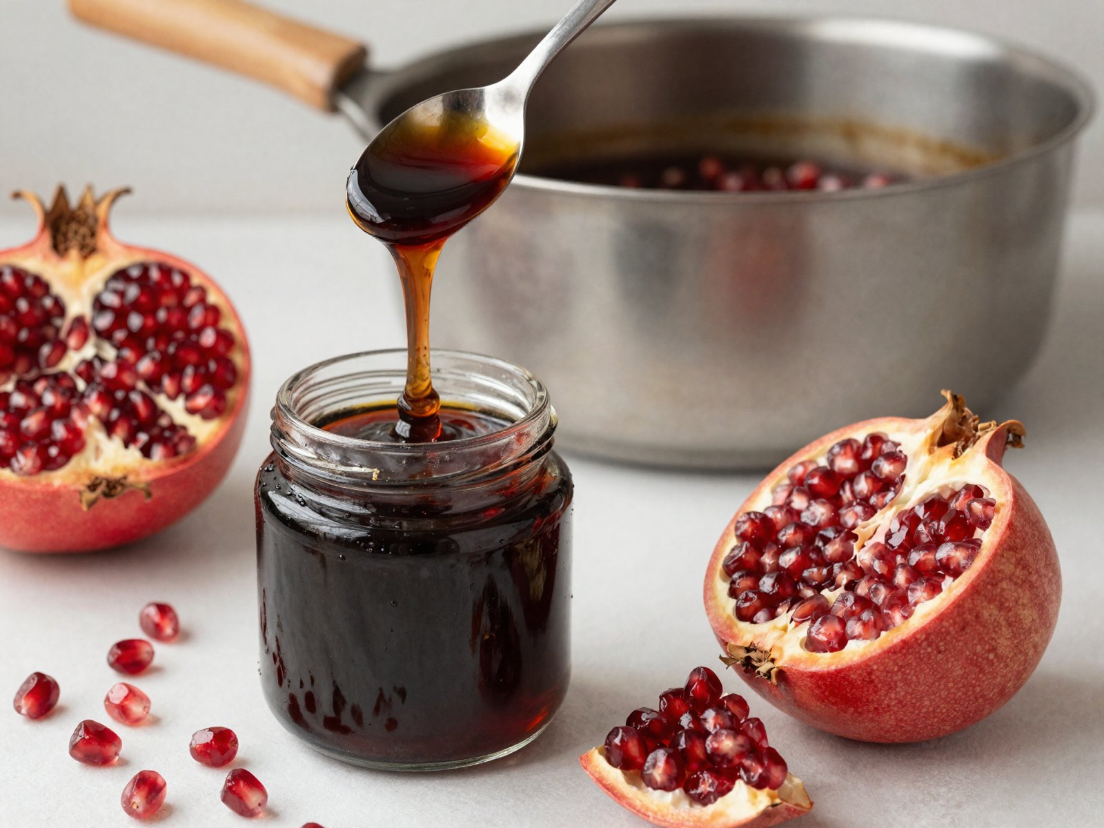 Homemade Pomegranate Molasses