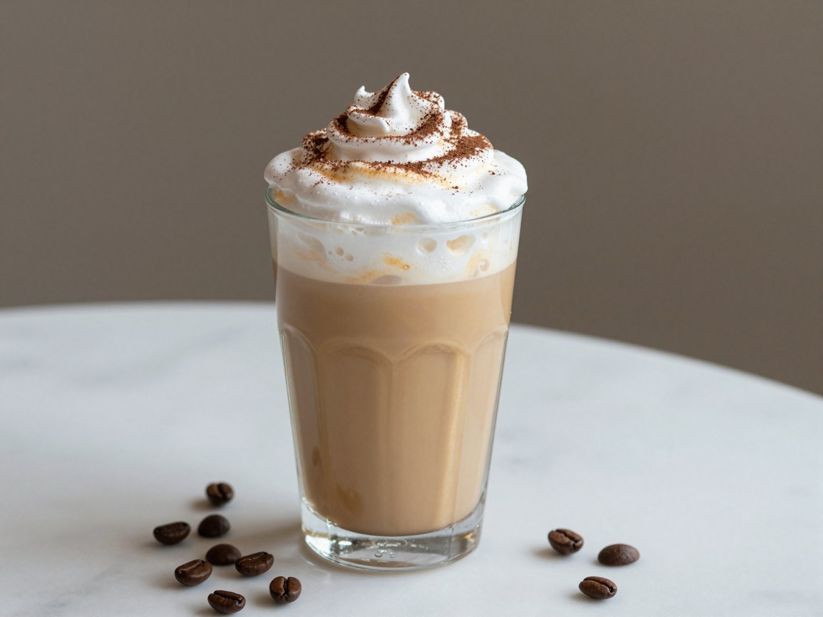 Whipped Cappuccino Foam (Dalgona Coffee)
